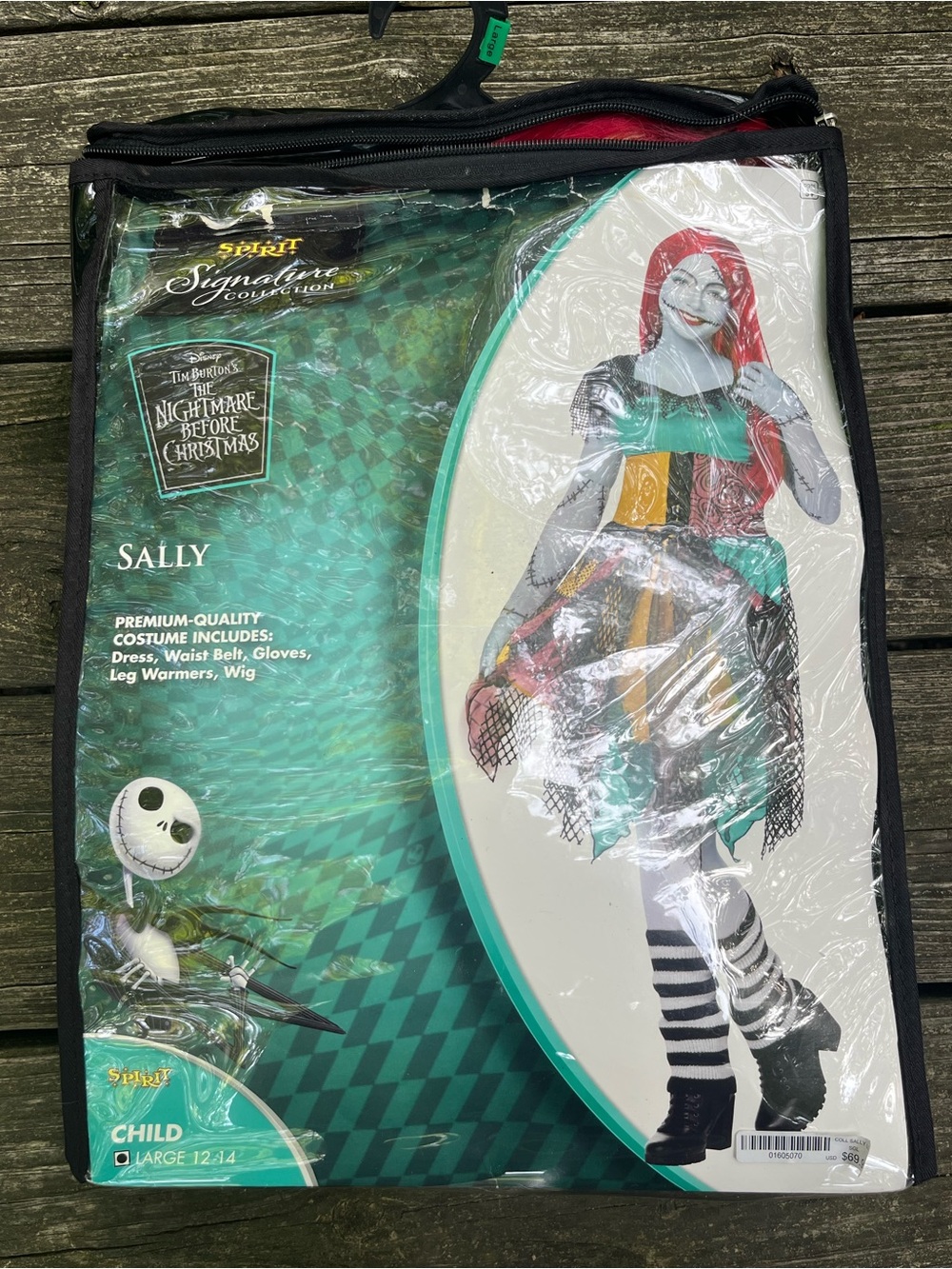 The Nightmare Before Christmas Sally Costume Youth Large